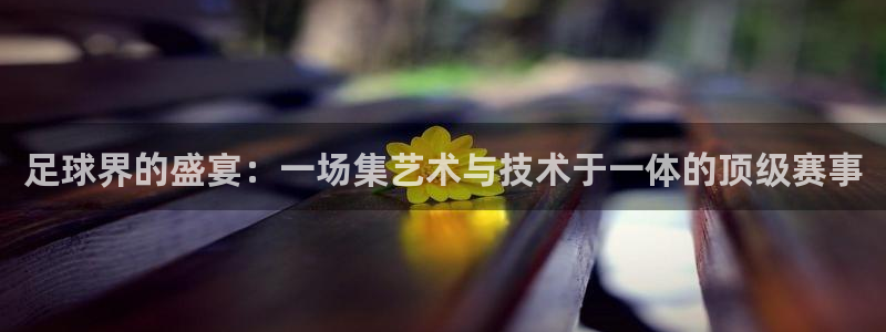 陈洁 壹心娱乐：足球界的盛宴：一场集艺术与技术于一体的顶级赛